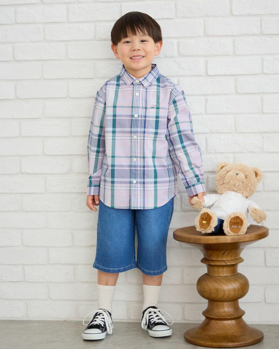 マドラスチェックシャツ