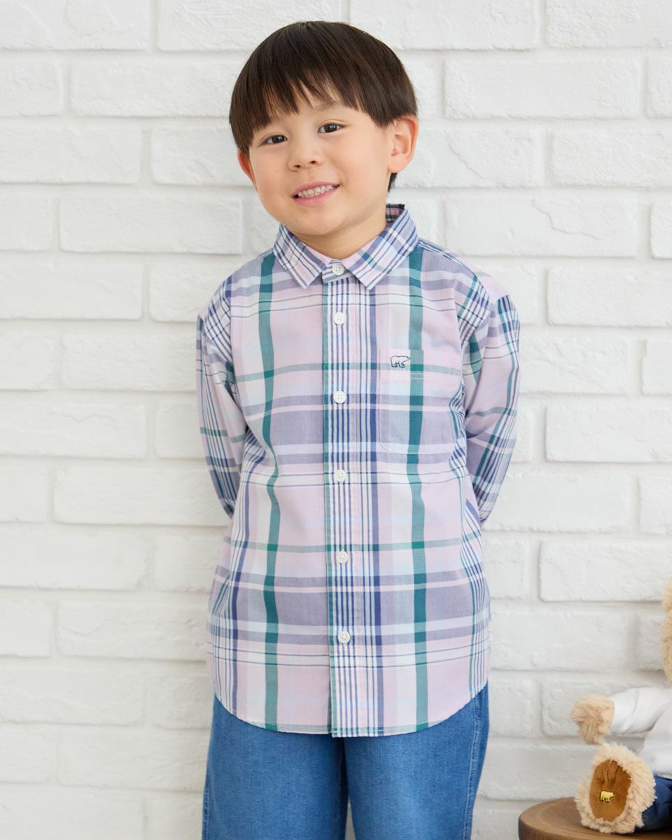 マドラスチェックシャツ