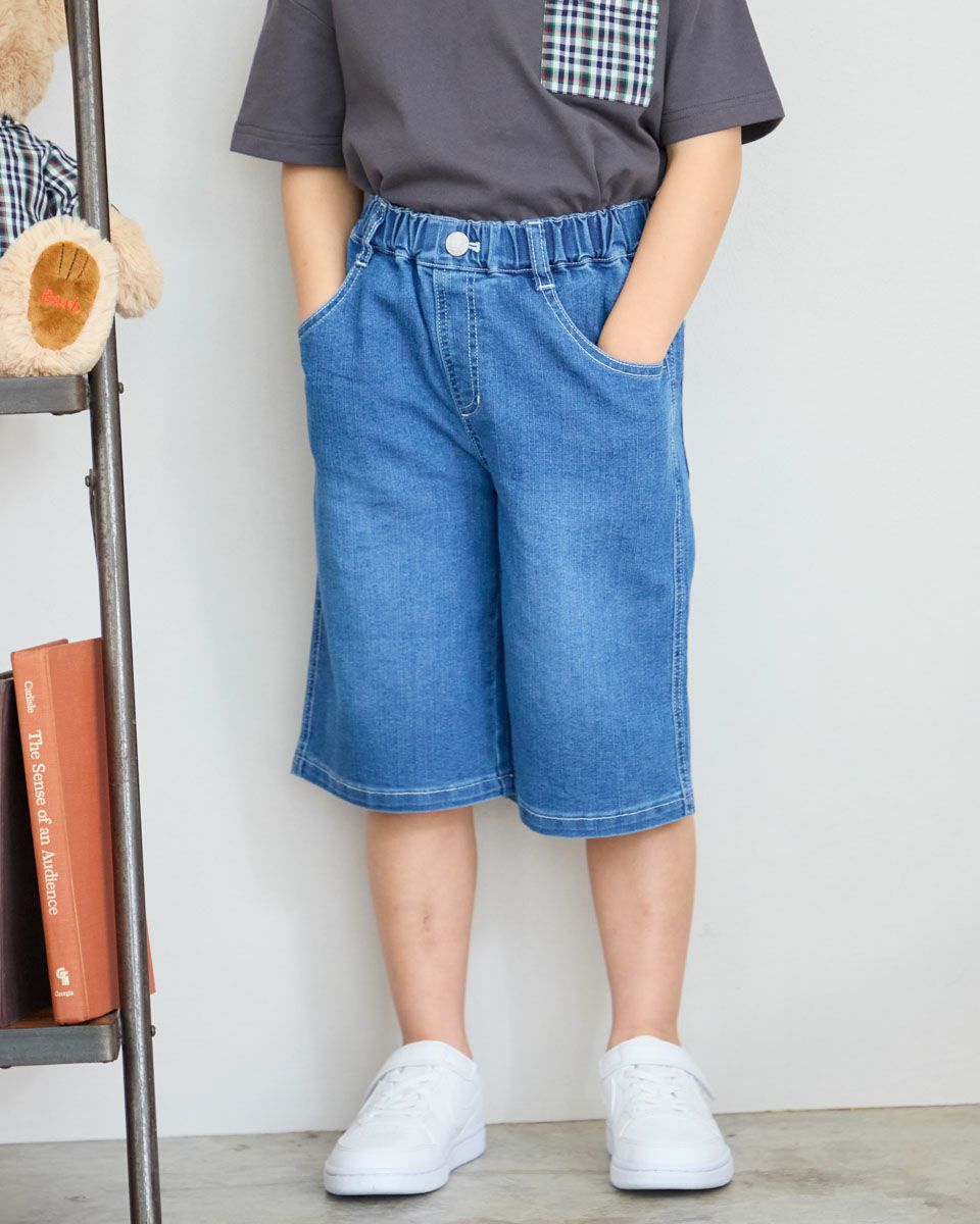 デニムハーフパンツ