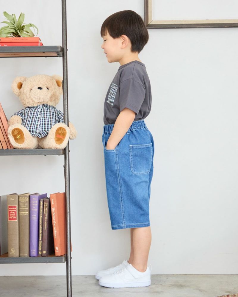 デニムハーフパンツ