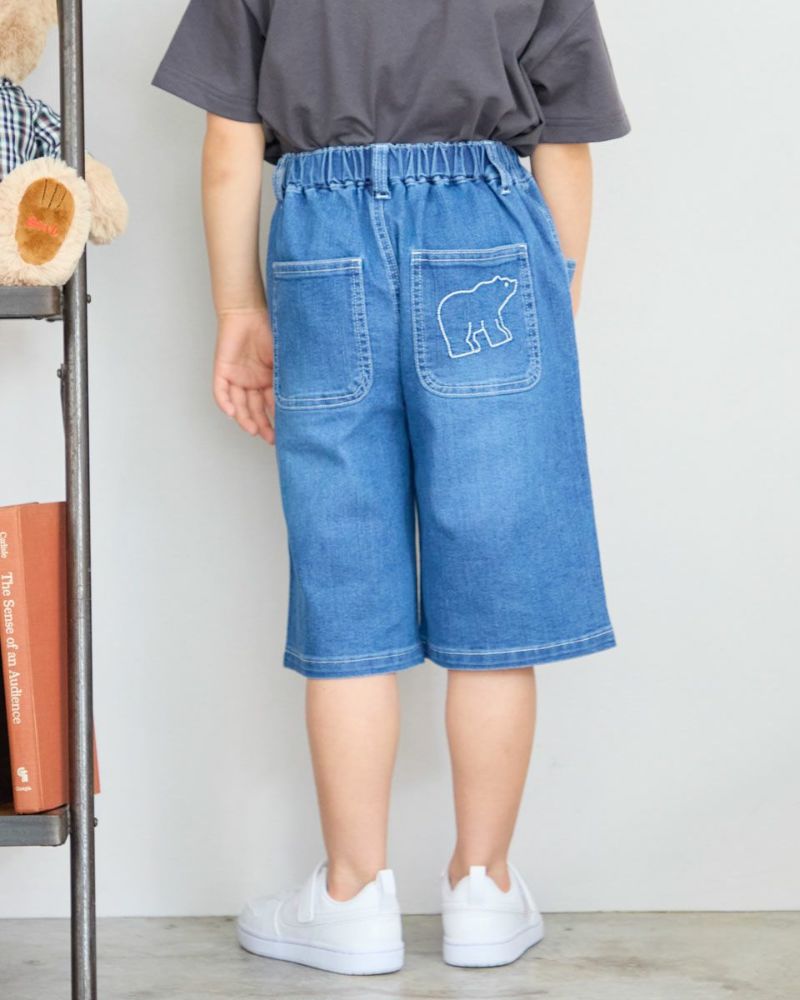 デニムハーフパンツ