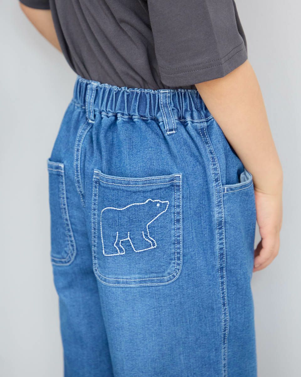 デニムハーフパンツ