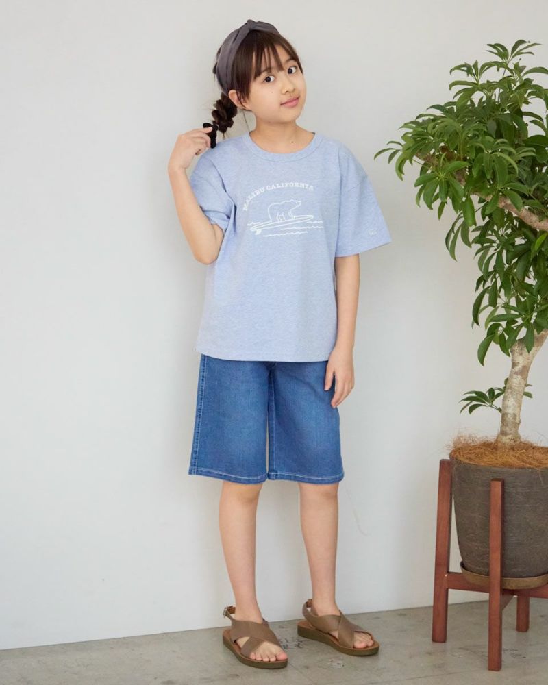 デニムハーフパンツ