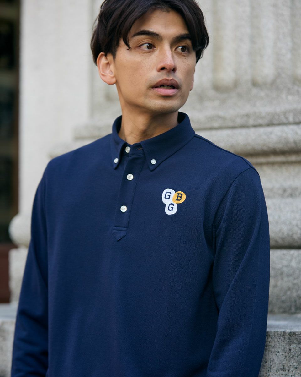 GBG長袖ポロシャツ