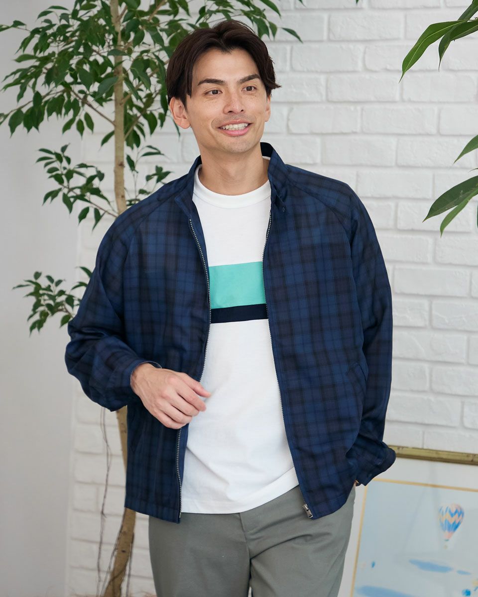 ZIPブルゾン