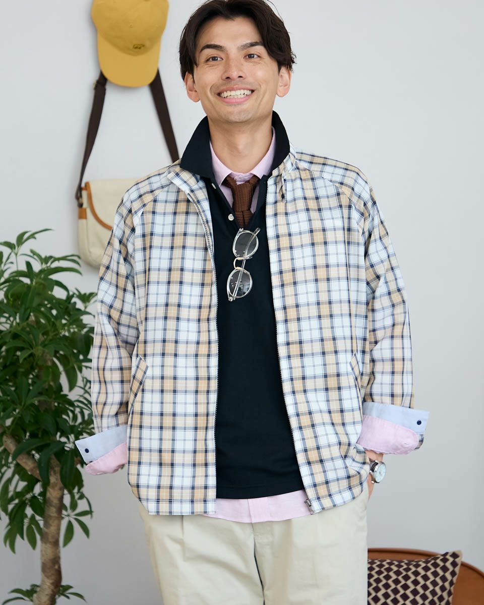 ZIPブルゾン