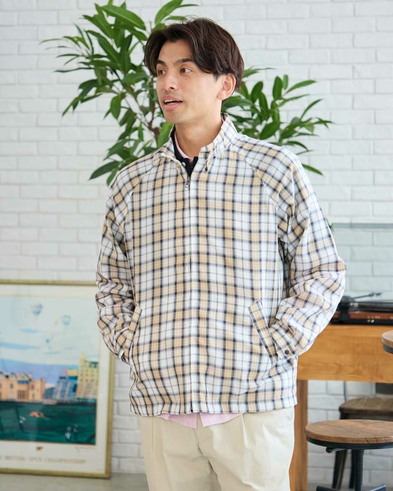 ZIPブルゾン
