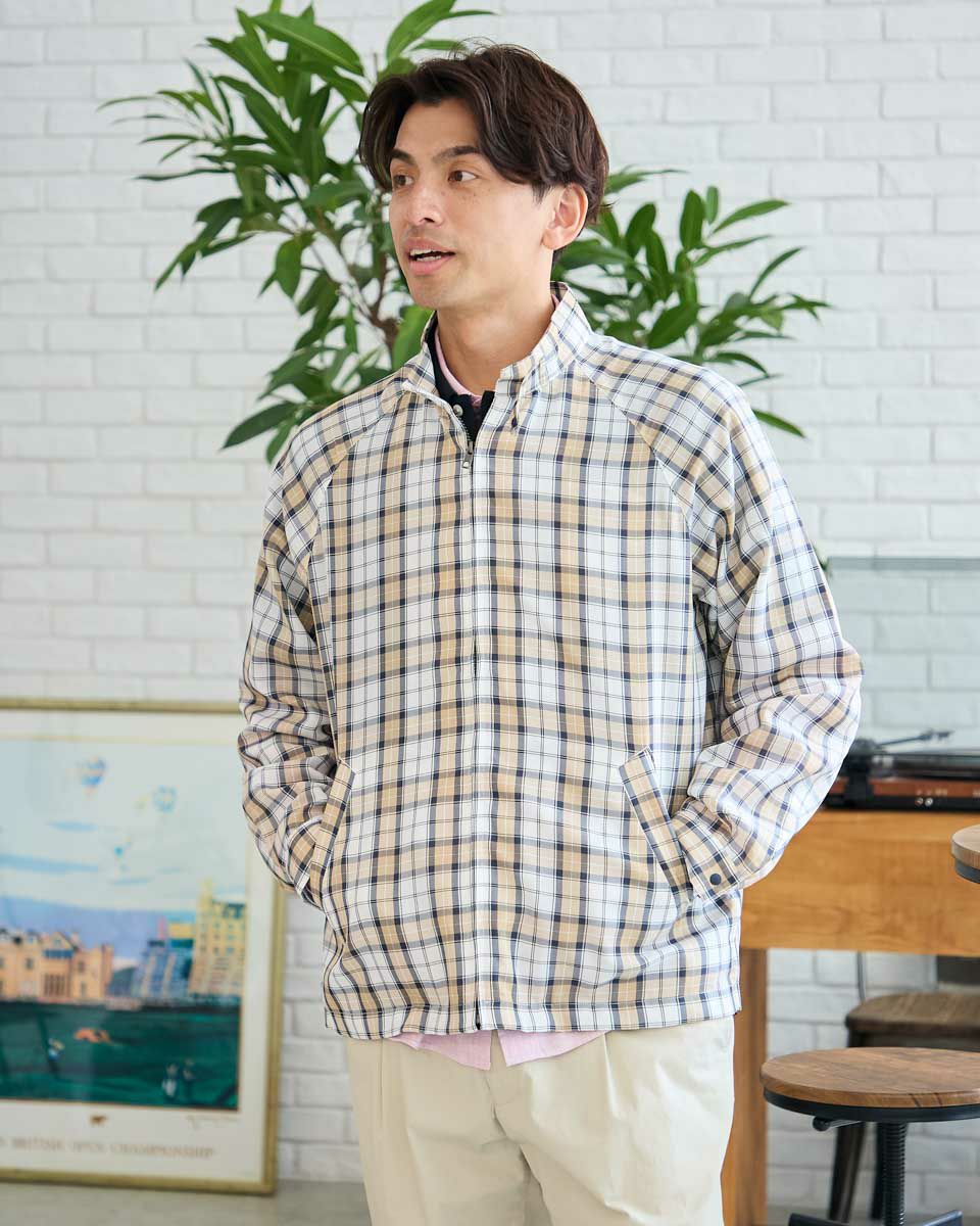 ZIPブルゾン
