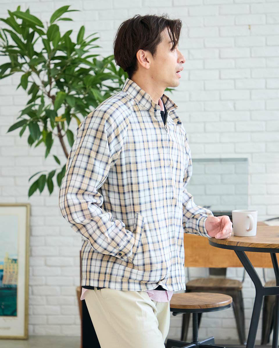 ZIPブルゾン