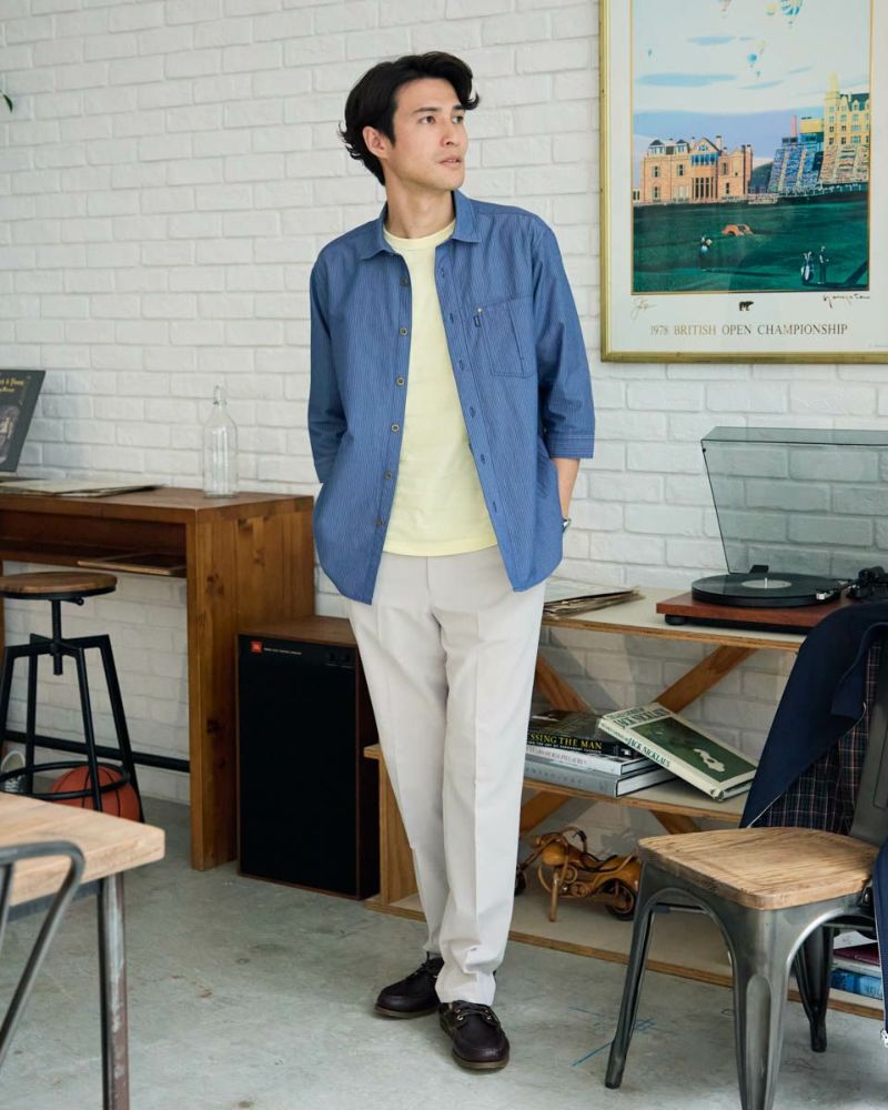 Golden Bear七分袖シャツアウター | ゴールデンベアストア