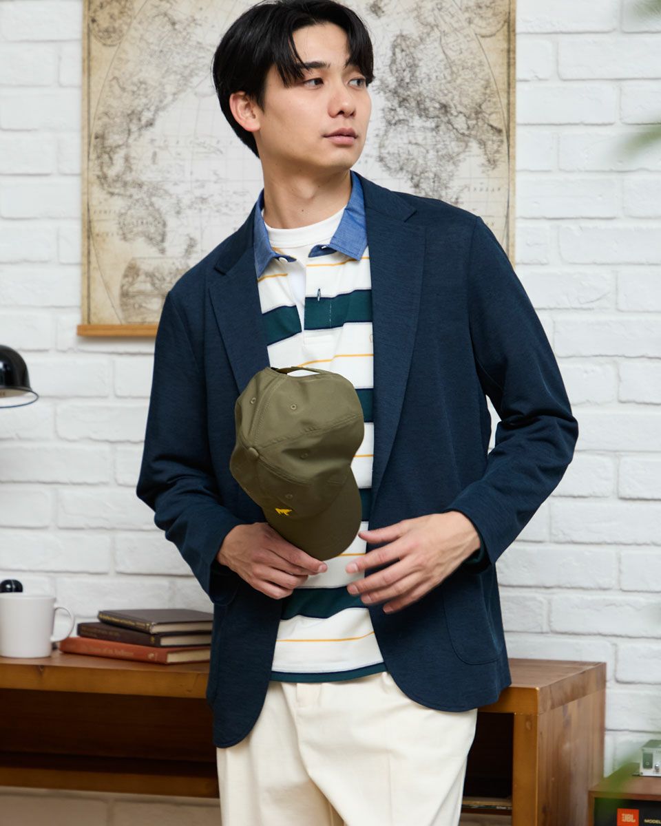 ラペルカーディガン