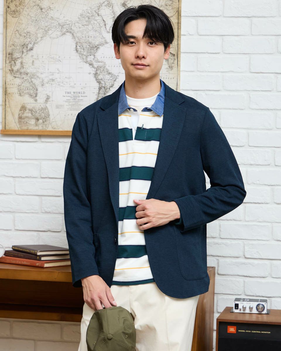 ラペルカーディガン