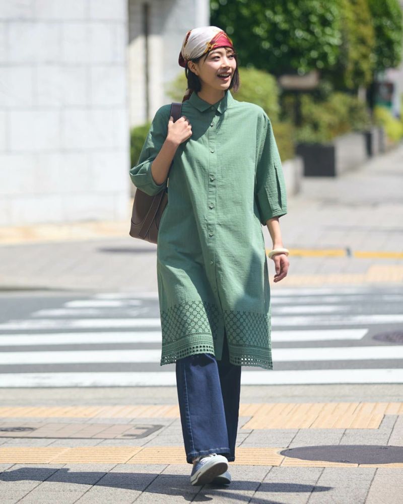 ロングシャツ