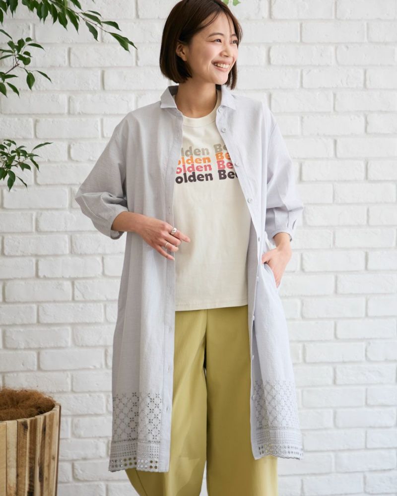 ロングシャツ