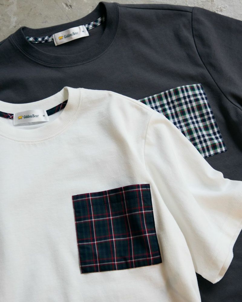 Golden BearGB チェックTシャツ | ゴールデンベアストア