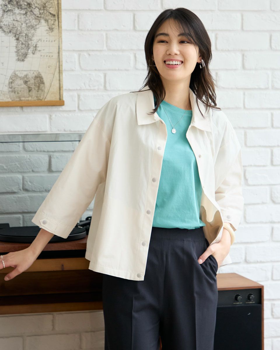 シャツブルゾン