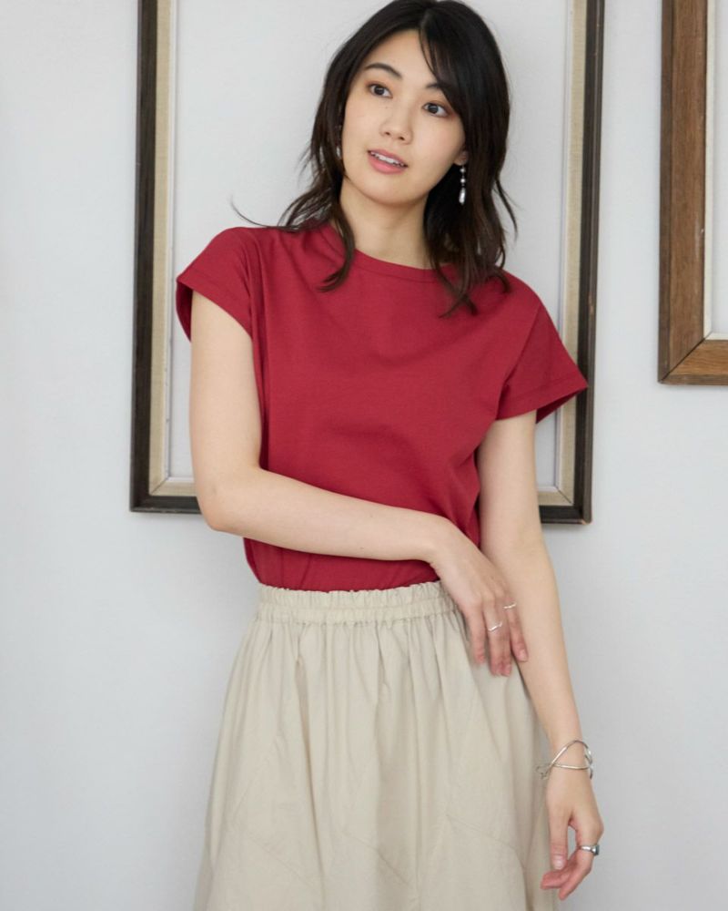 フレンチスリーブTシャツ