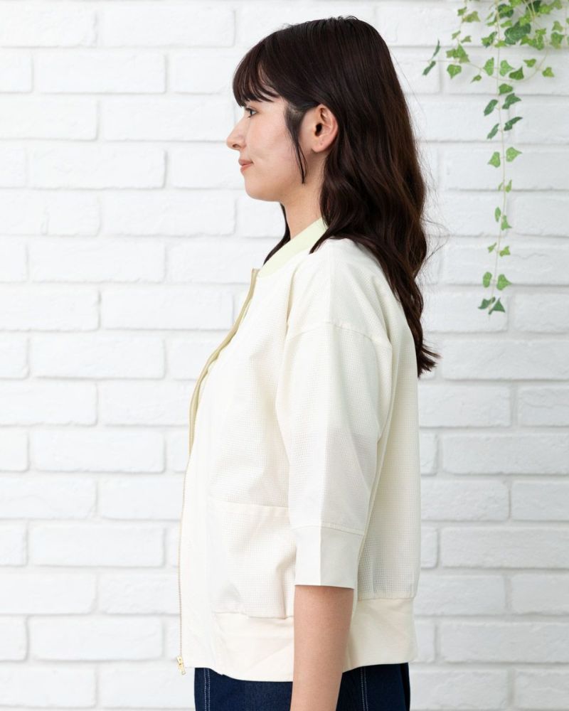 ZIP羽織り