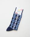 日本製チェック柄ソックス