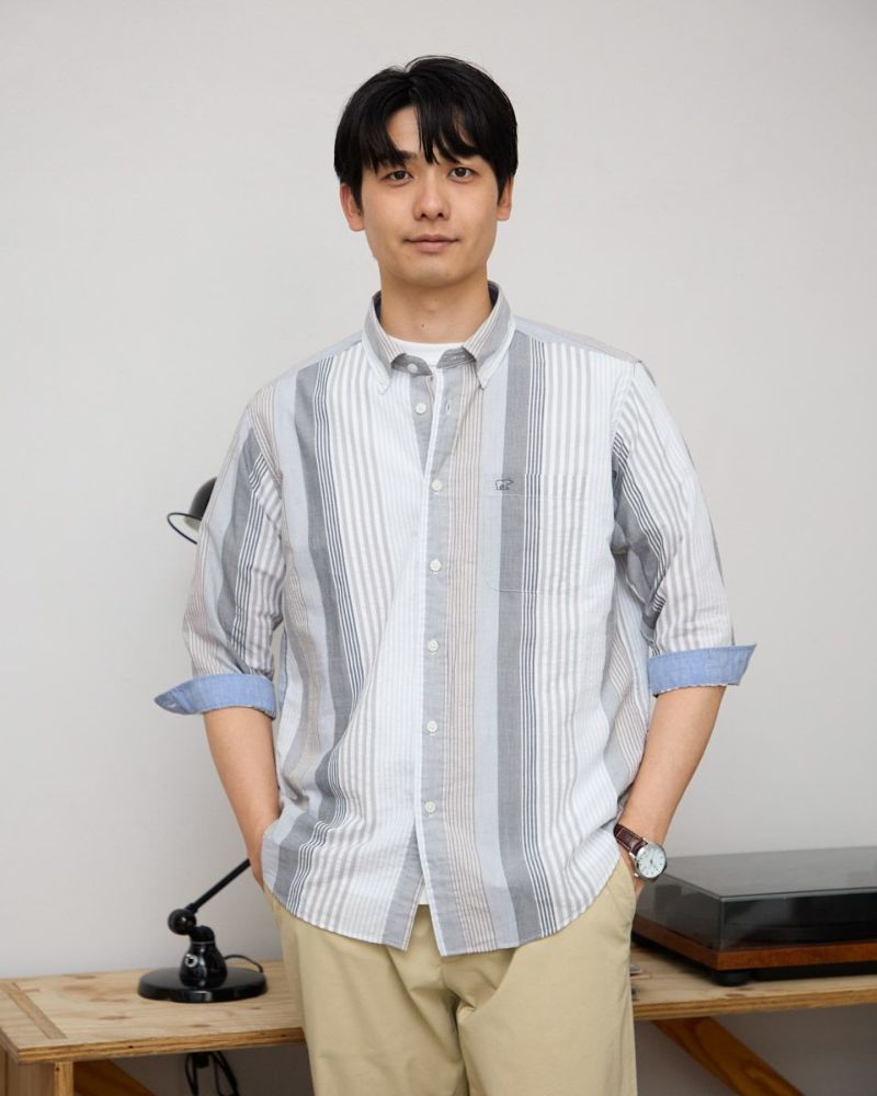 URU(ウル) 「Regular collar L S shirts」長袖シャツ24SCC02
