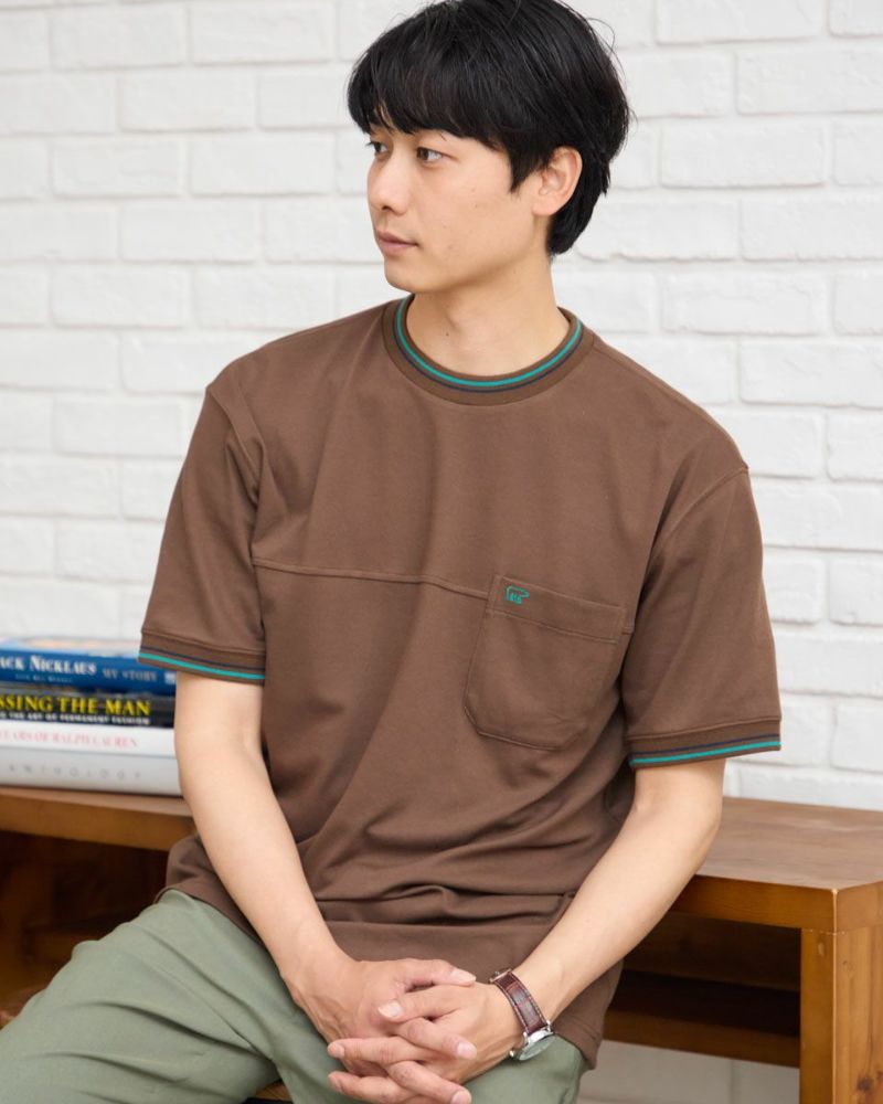 クルーネックTシャツ