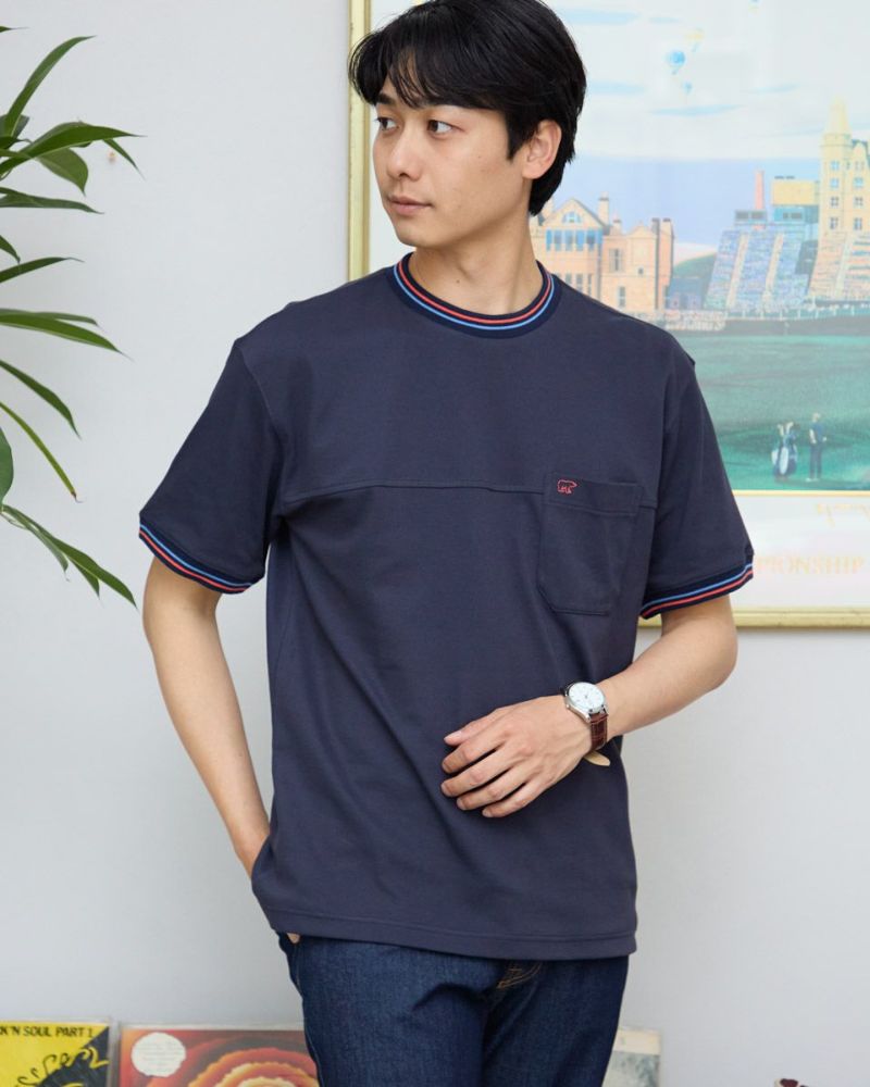 クルーネックTシャツ