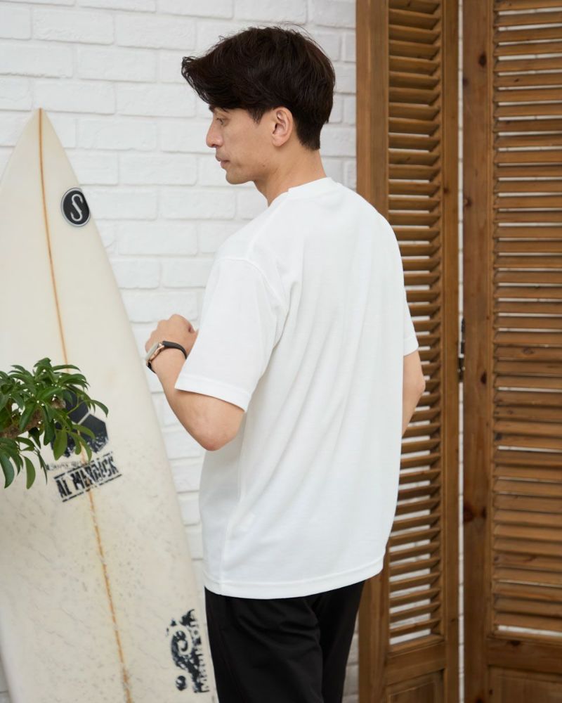 ヘンリーネックTシャツ