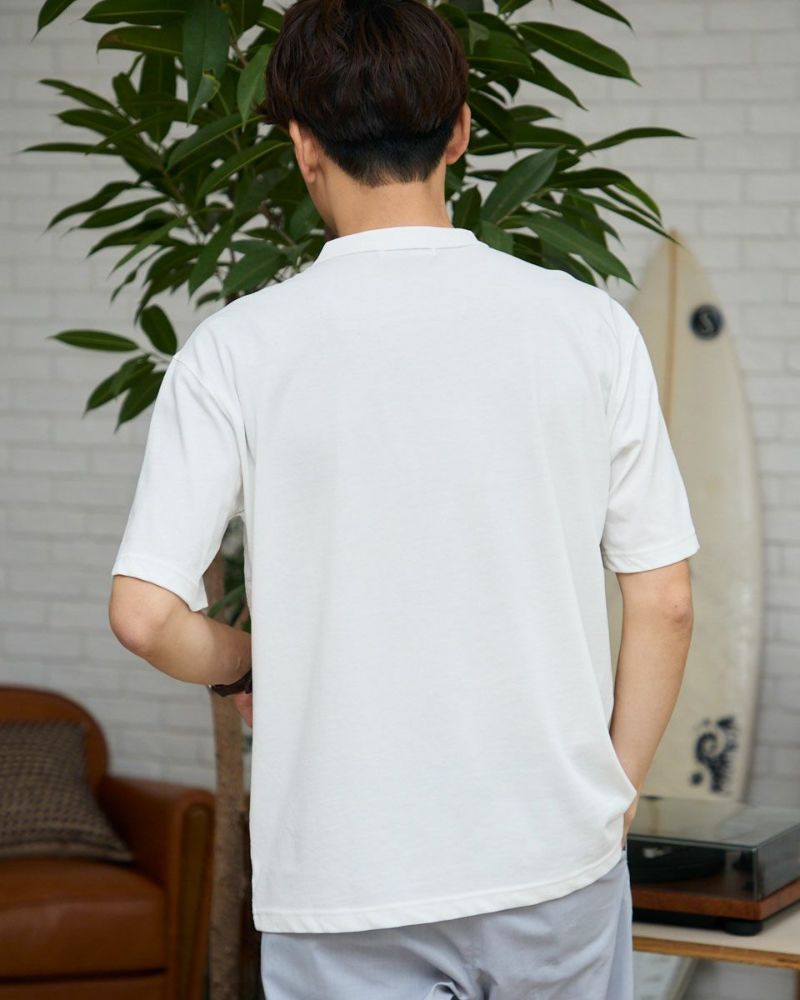 【関税込み】★Golden ★クルーネックTシャツ GWP02238P 公式・アウトレット】ハードツイストボートネックティーシャツ
