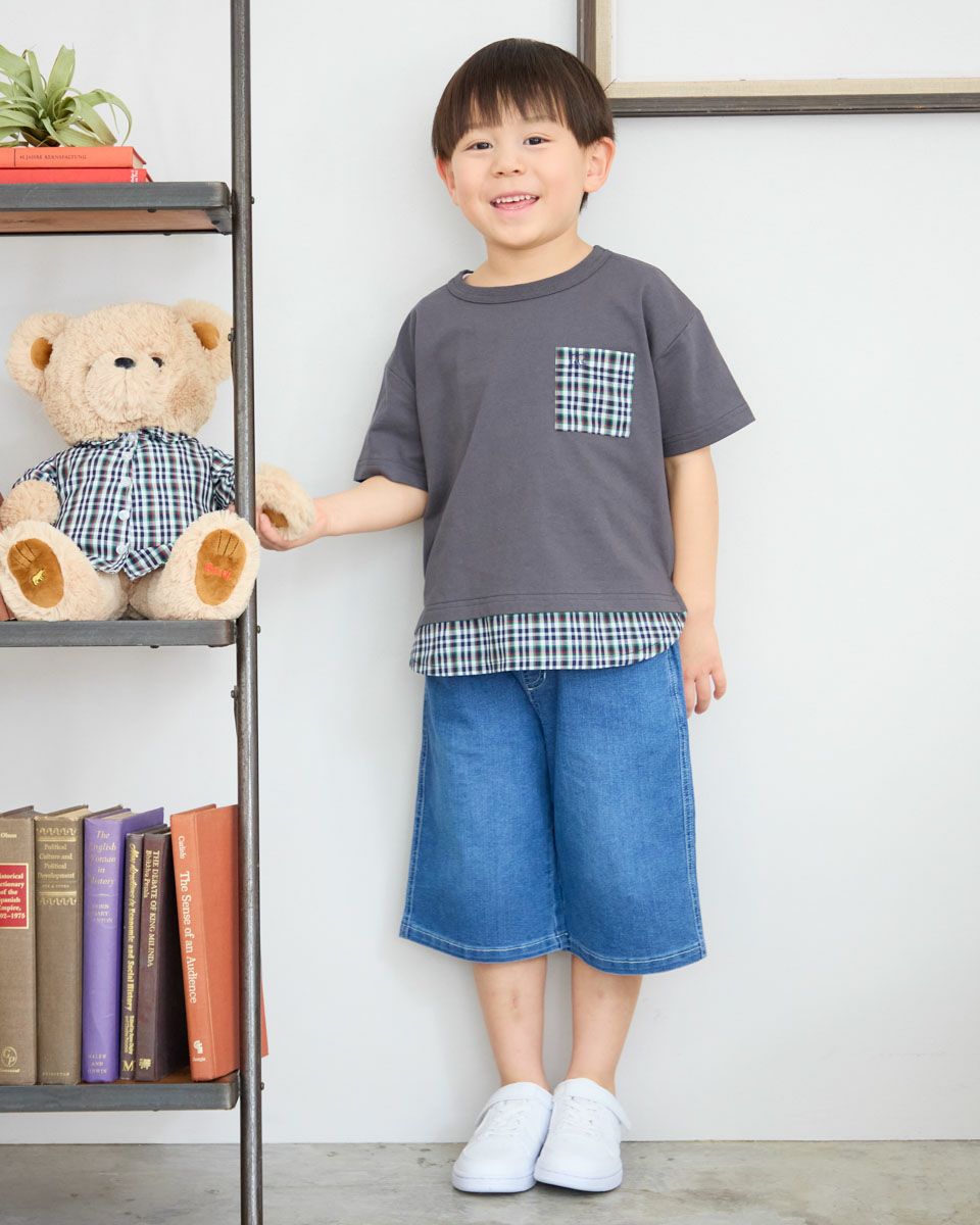 GBチェックTシャツ