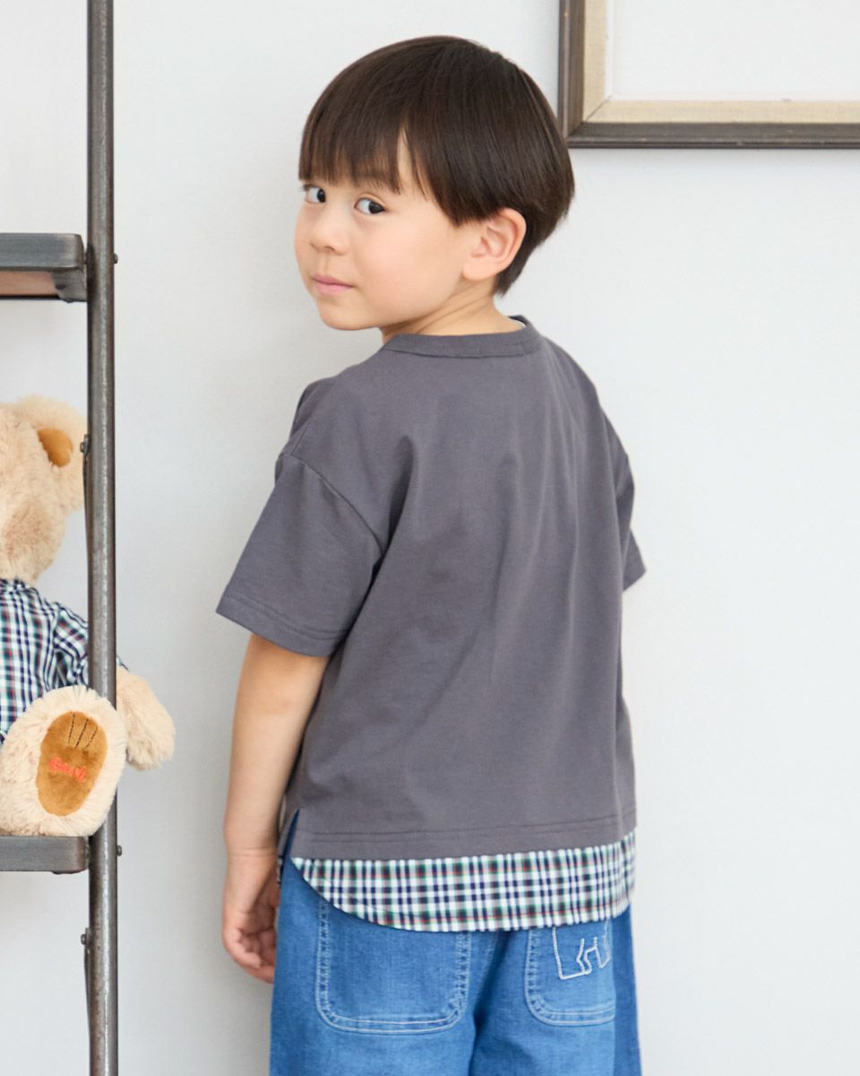 GBチェックTシャツ