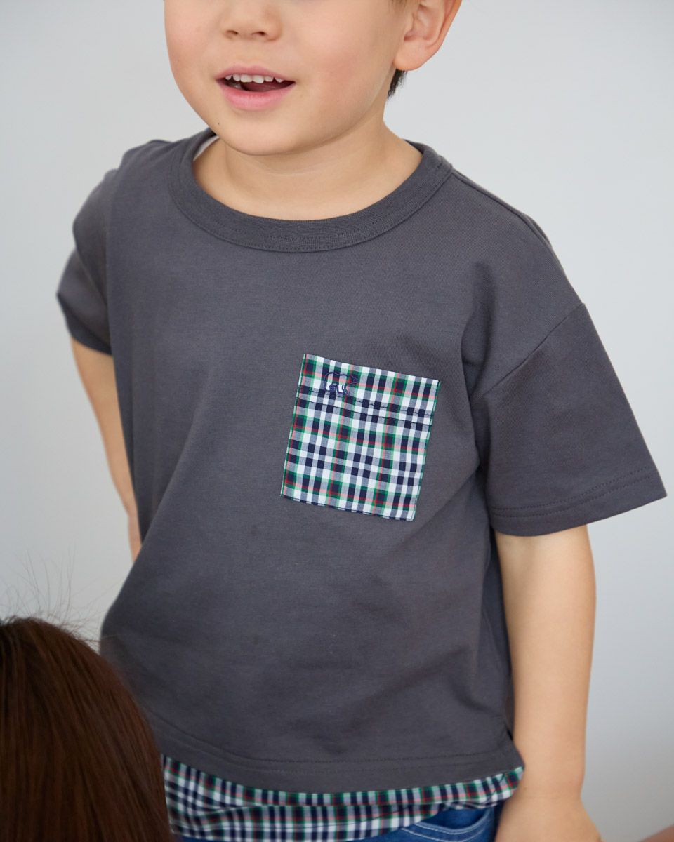 GBチェックTシャツ