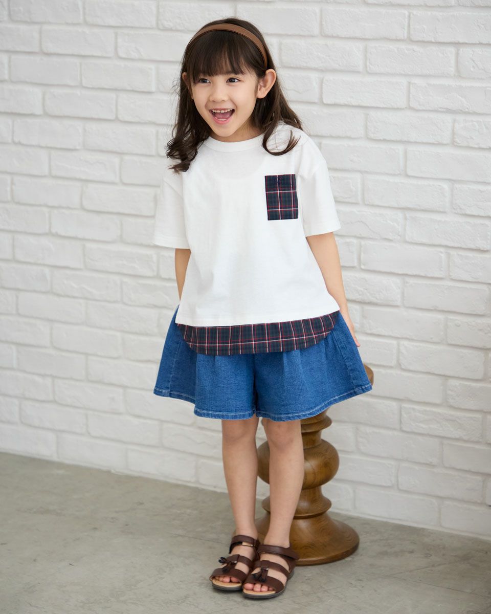 GBチェックTシャツ