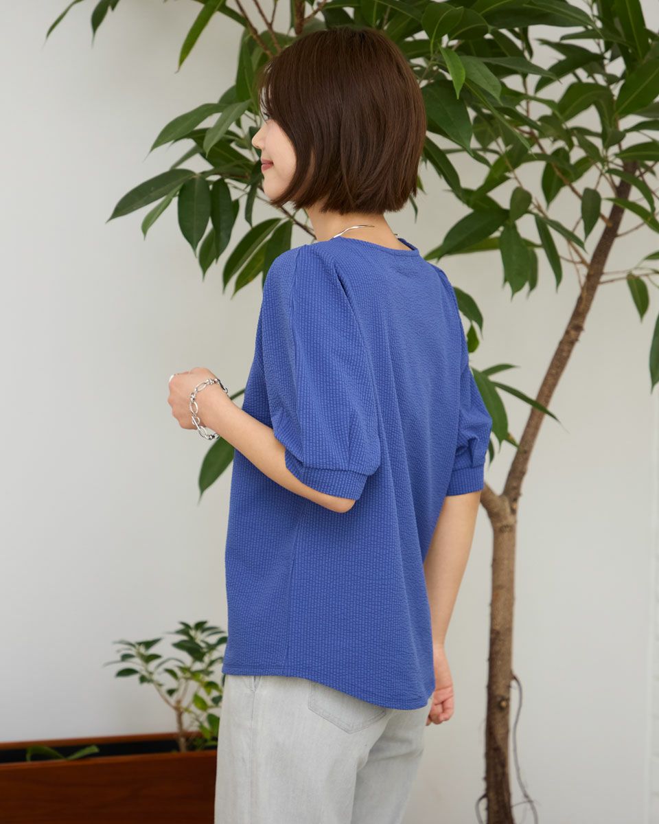 ボートネックプルオーバー