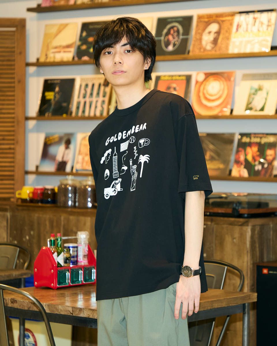 SAKIMORINAGAコラボT