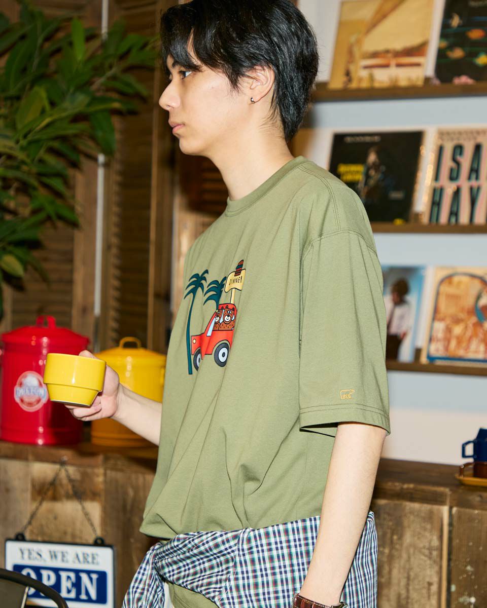 SAKIMORINAGAコラボT