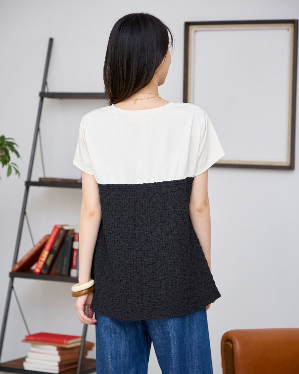 ビスチェ付きプルオーバー