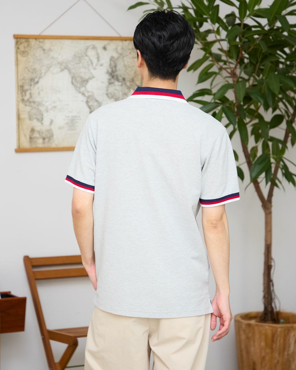 ラインポロシャツ