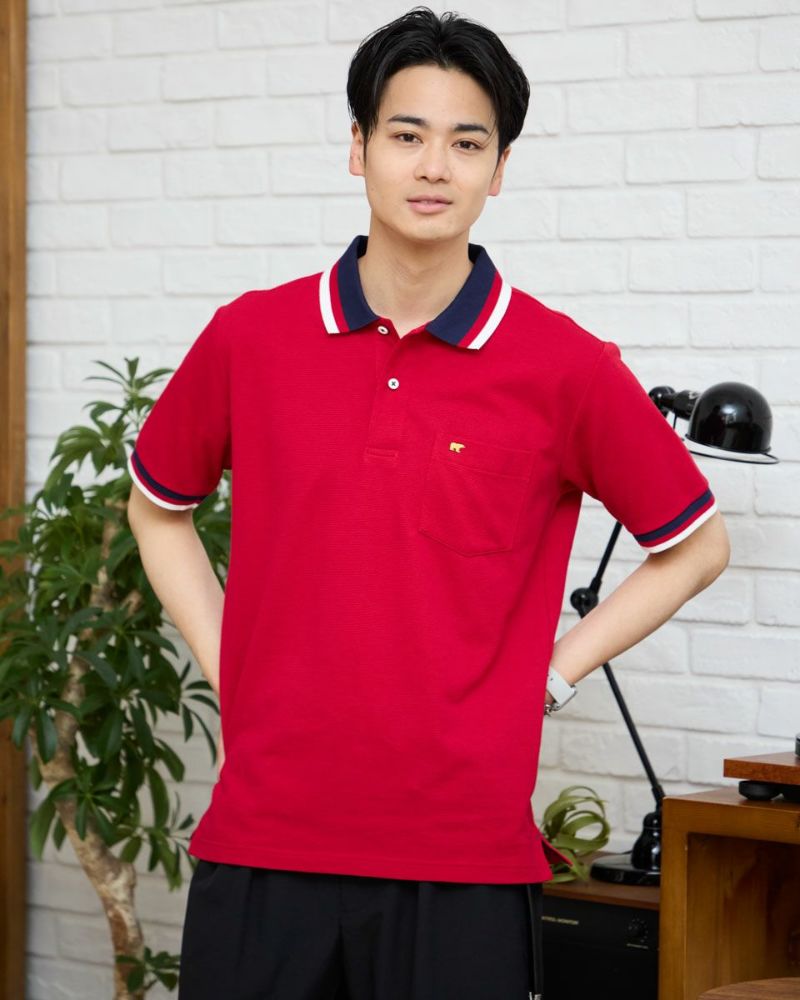 Golden Bearラインポロシャツ | ゴールデンベアストア