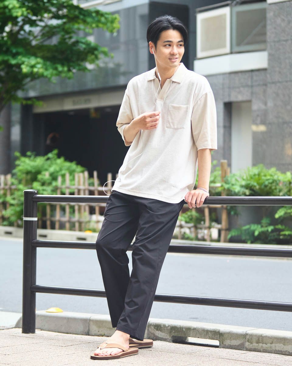 スキッパーポロシャツ