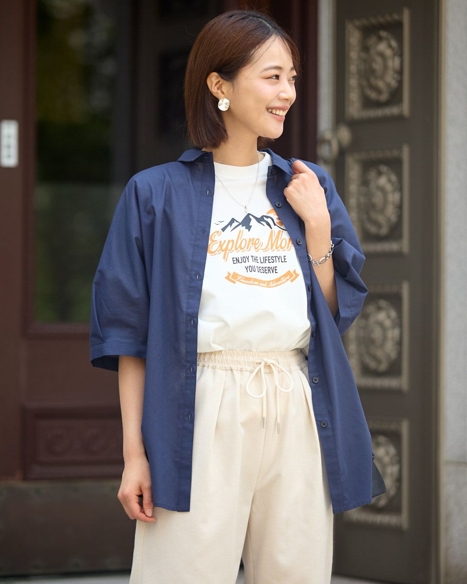 White Labelドルマンシャツ | ゴールデンベアストア