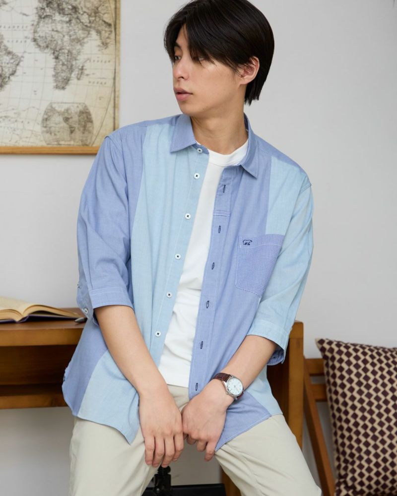 美品　ゴールデンロビー　シャツ　size38 United Sports 00s USA Ken-ichi Mikawa vintage tee shirts L