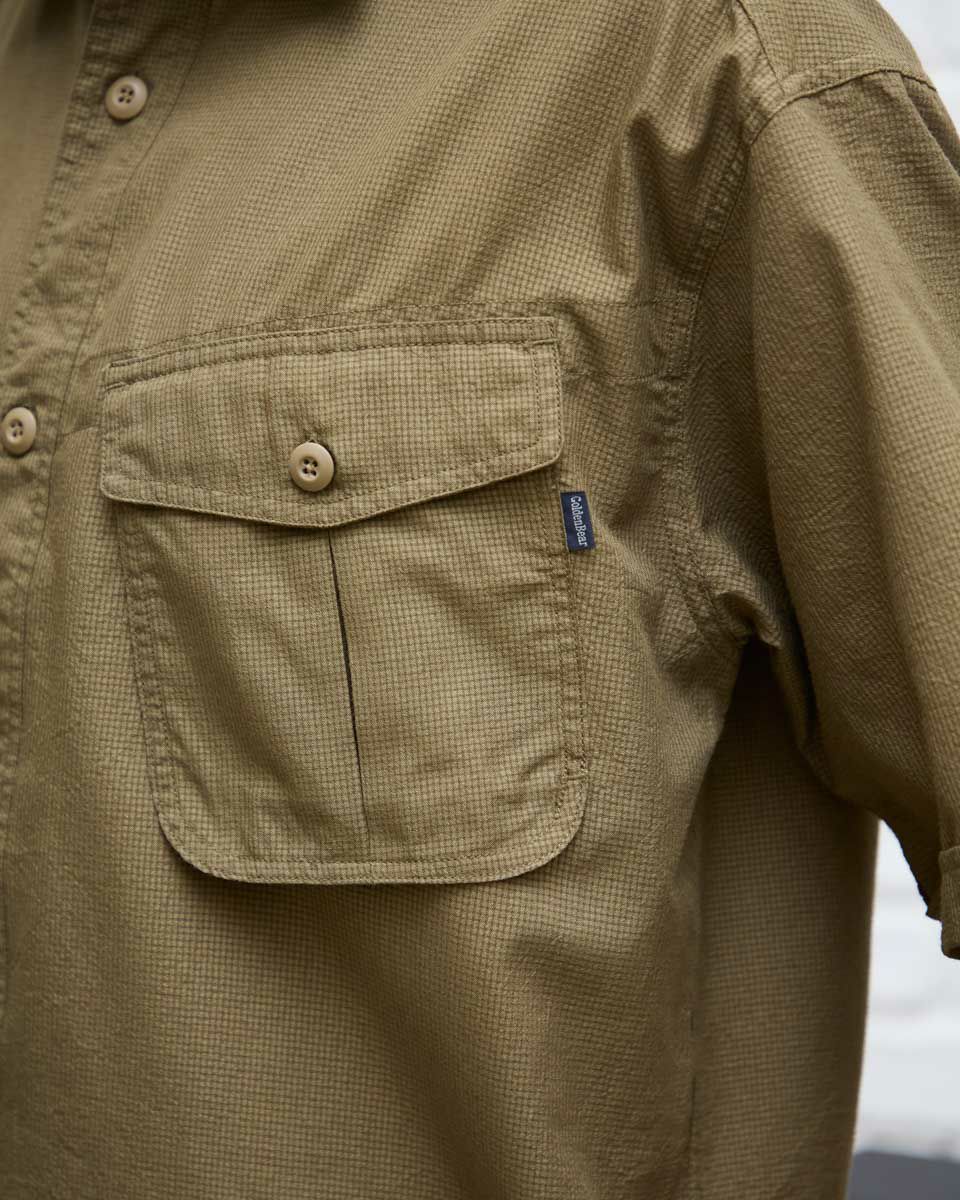 半袖オーバーシャツ