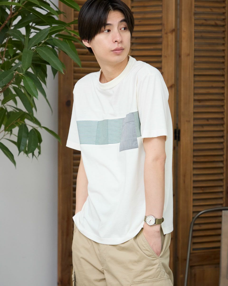 切替Tシャツ