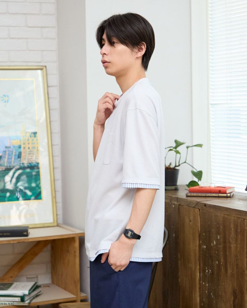 レイヤードＴシャツ