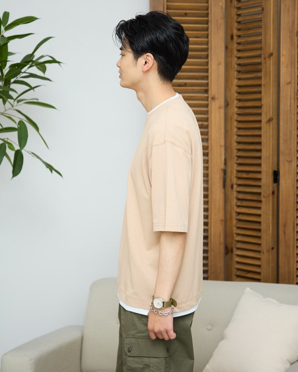 キーネックＴシャツ