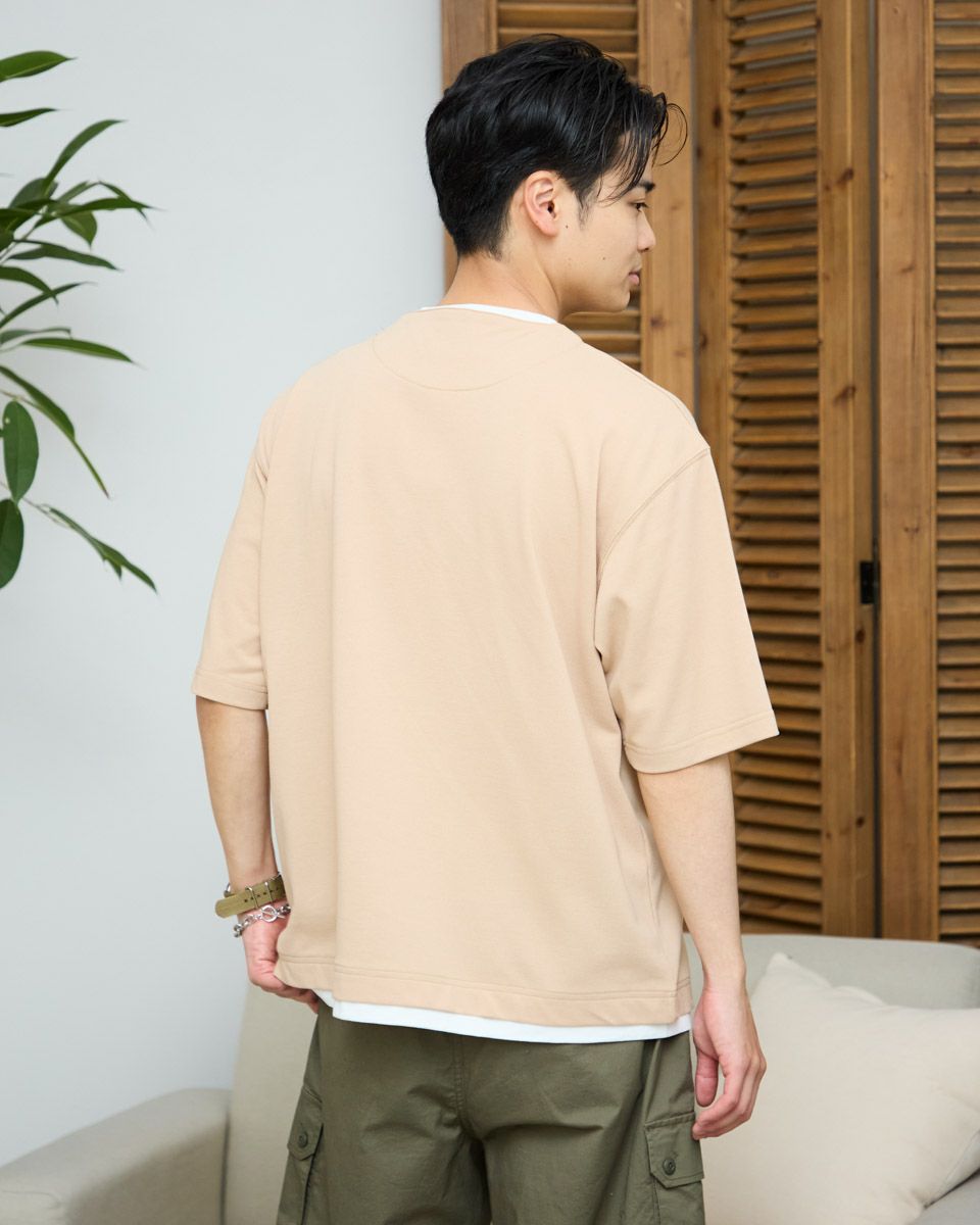 キーネックＴシャツ