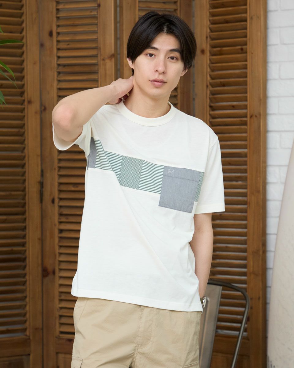 切替Tシャツ