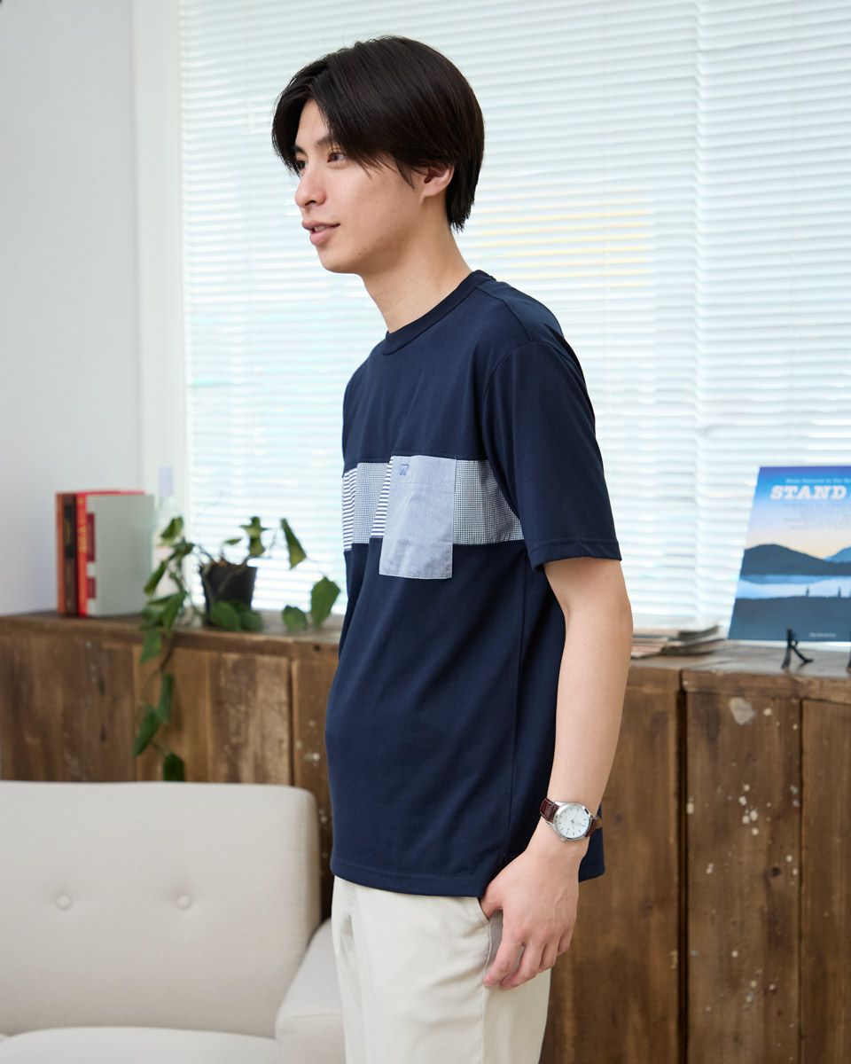 切替Tシャツ