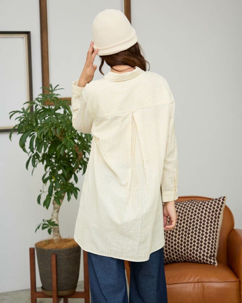 Golden BearWガーゼストライプシャツ | ゴールデンベアストア