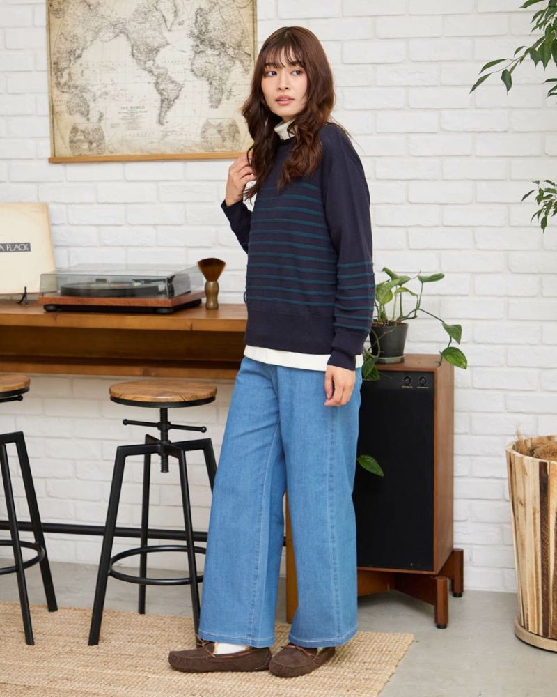 最終お値下げ ミラーナイン knitパンツ HIGHWAY NINE ハイウェイナイン 【ハニカムサーマル ロング